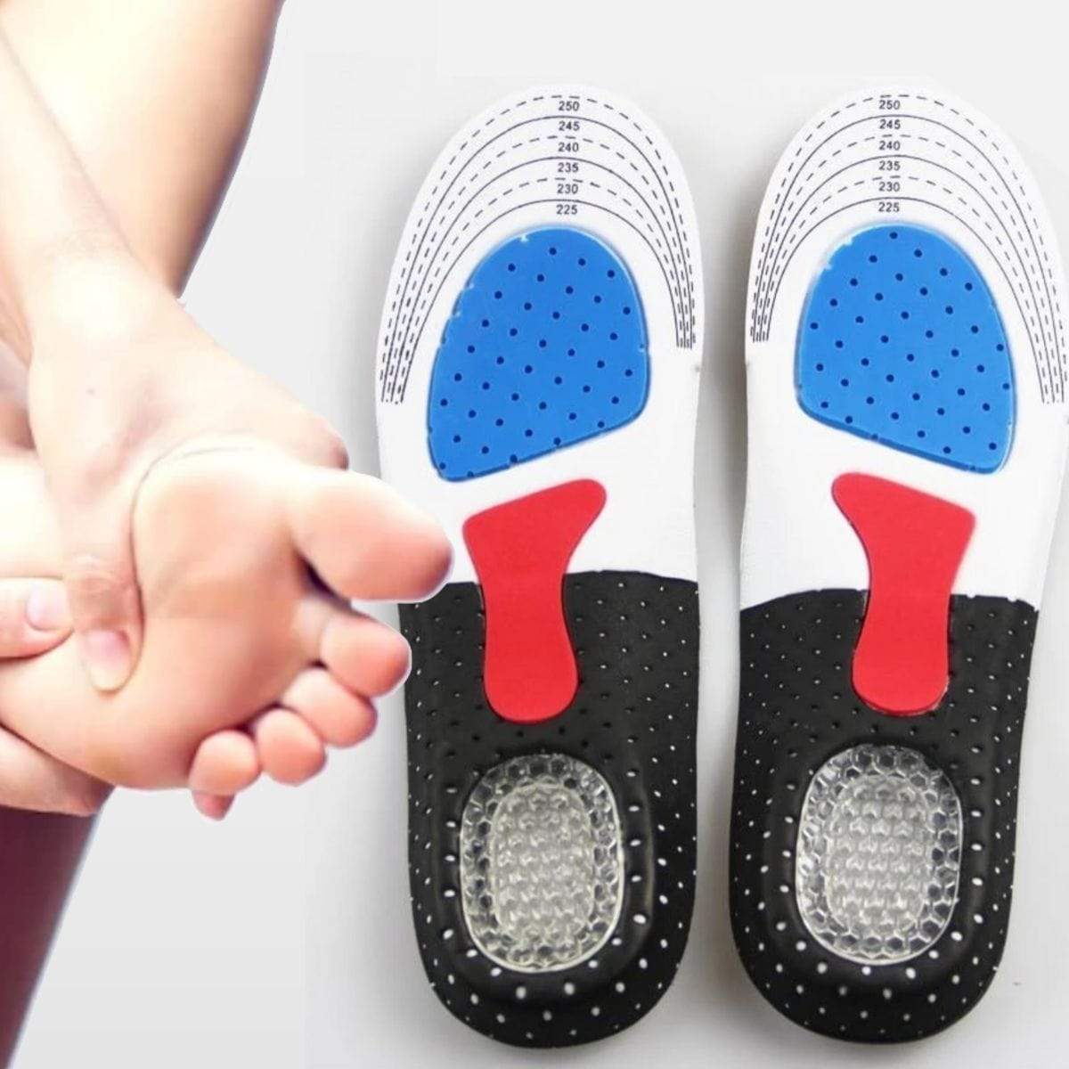 Plantillas Ortopédicas de Alta Resistencia - Alivio de Dolor en Pies, Rodillas y Caderas.