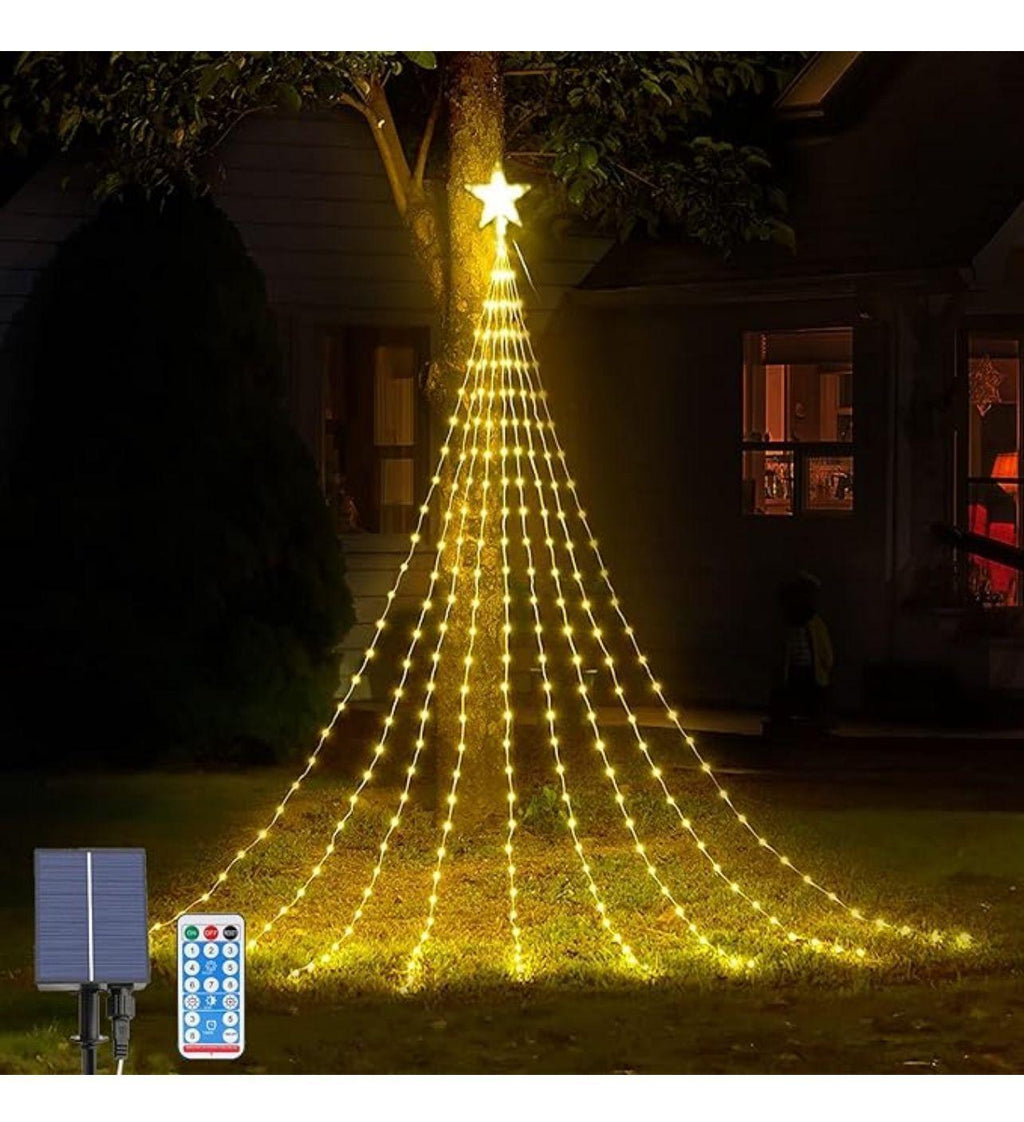 Estrella Para Árbol De Navidad Con Luces LED