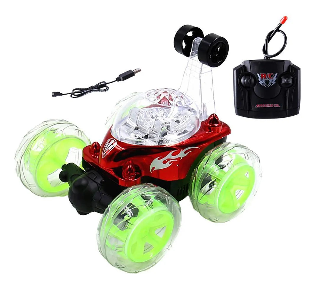 Coche de Alta Velocidad con Luces