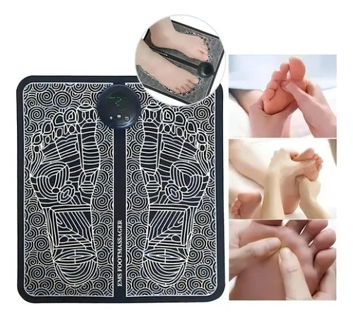 ALFOMBRA MASAJEADOR ELECTRICO PARA PIES.