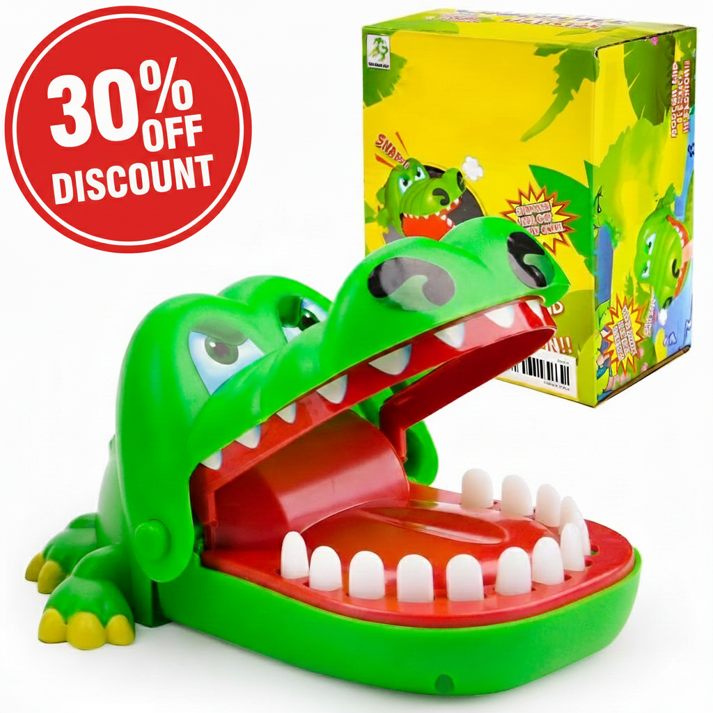 🎯 Juguete Cocodrilo dentista