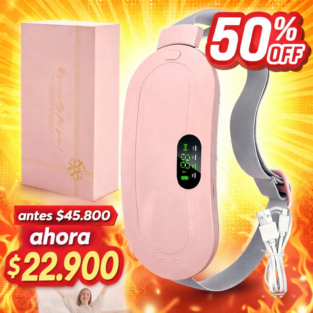 Cinturón Térmico Para Cólicos Menstruales.