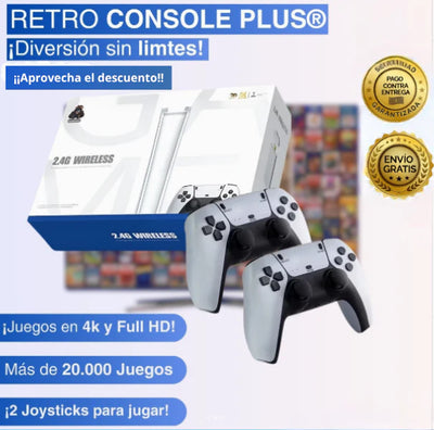 M15 4K TV Game Stick, más de 40000 juegos retro integrados de 64 GB.