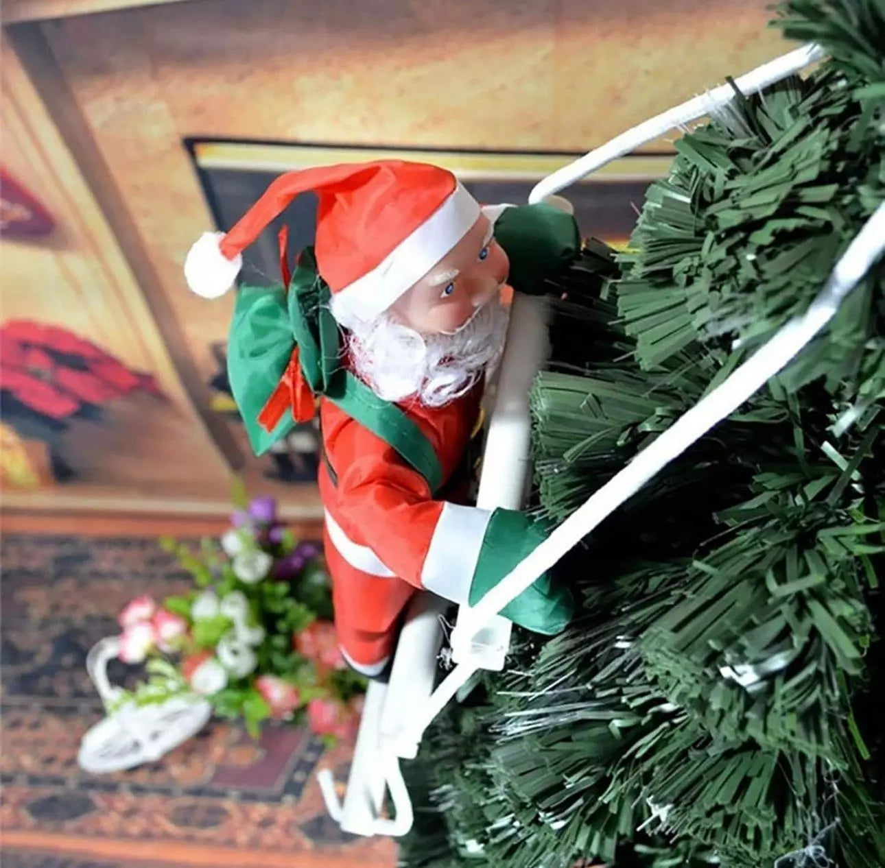 Viejo Pascuero Adorno Colgante Para tu Árbol de navidad.